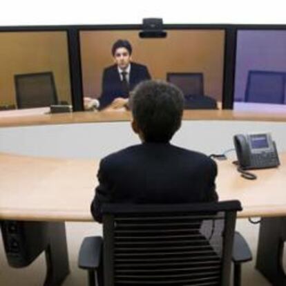 Las videoconferencias son una alternativa a los viajes de negocio