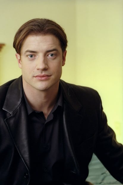 A portrait of Brendan Fraser in 1999.