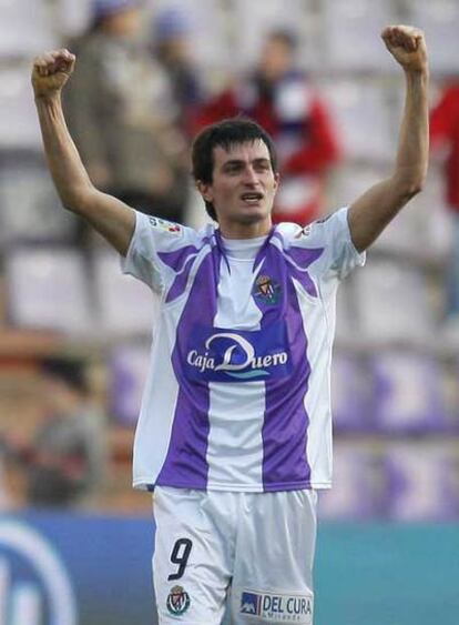 Llorente celebra su gol al Espanyol.