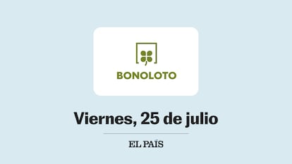 Sorteo de la Bonoloto viernes 25 julio 2025