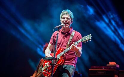 Noel Gallagher, la noche del viernes en el FIB.