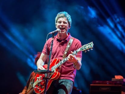 Noel Gallagher, la noche del viernes en el FIB.