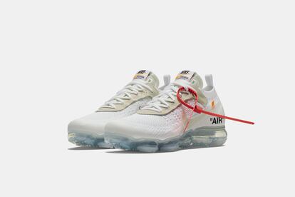 Para hacerse con las zapatillas que Virgil Abloh ha diseñado para Nike también hay que pasar por procesos de rifa que te dan derecho a compra.