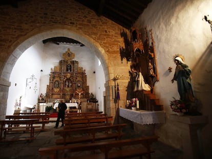 Unprotected churches in rural Spain are easy targets for thieves.