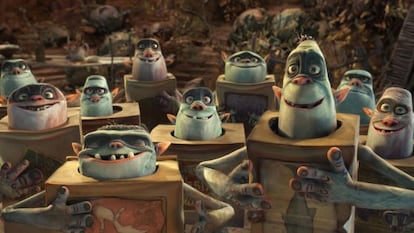 Un fotograma de 'Los Boxtrolls'.