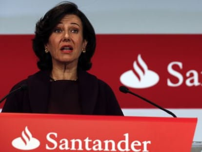 Ana Patricia Botin, presidenta de Santander.