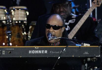 Stevie Wonder.