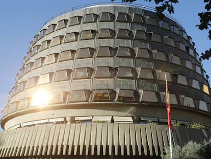 Sede del Tribunal Constitucional, en Madrid.