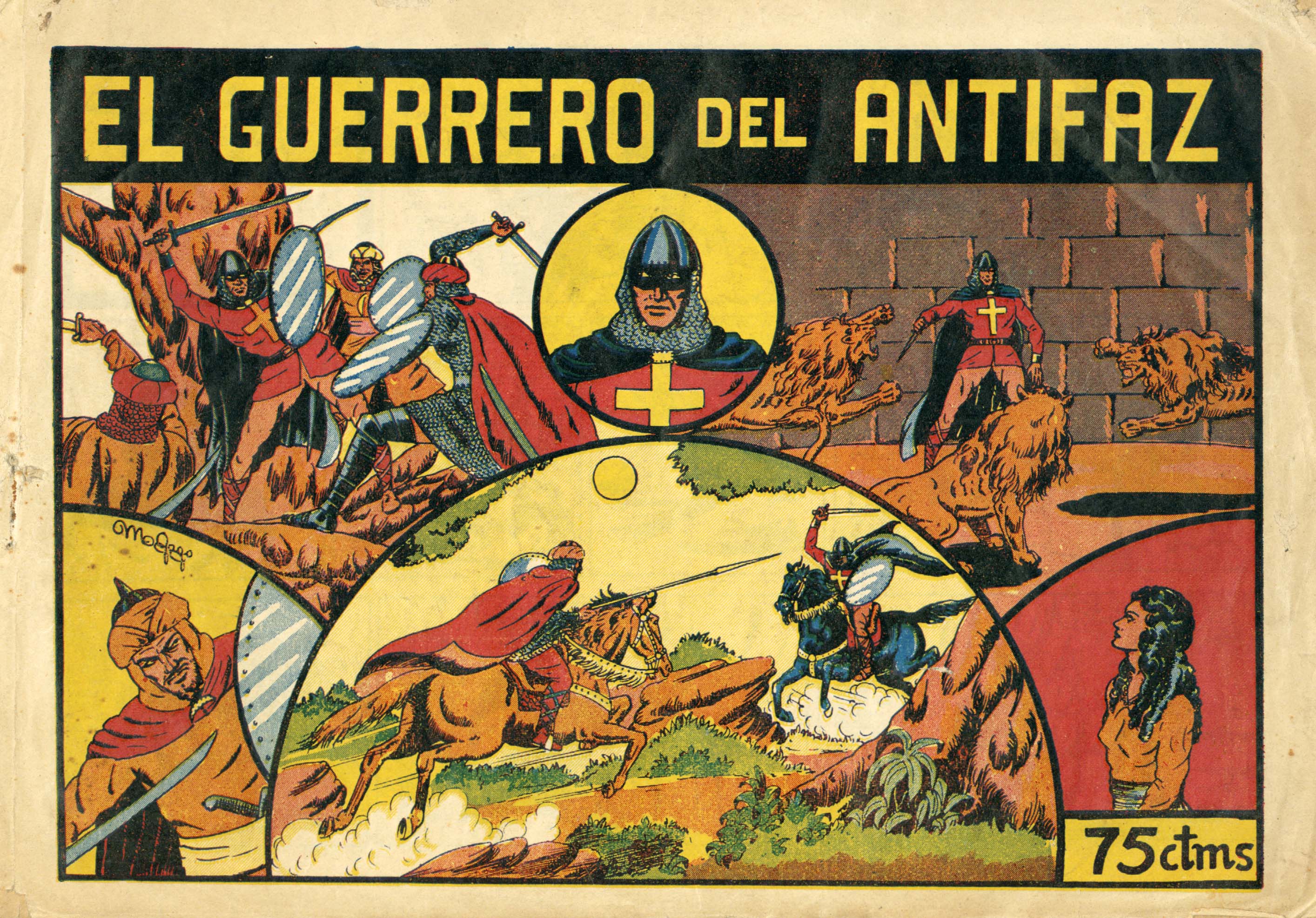 “¡Voto a bríos!”: el Guerrero del Antifaz vuelve a empuñar la espada con la publicación de sus aventuras