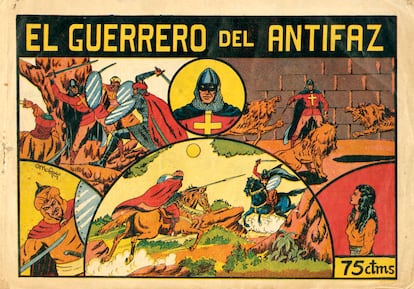 Portada del primer ejemplar de 'El Guerrero del Antifaz'.