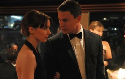 Rooney Mara and Channing Tatum in Steven Soderbergh's Side Effects.