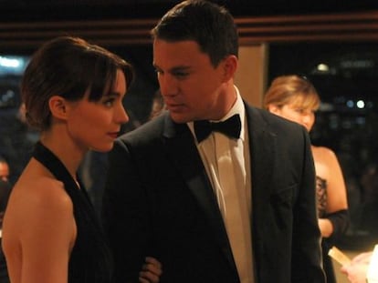 Rooney Mara and Channing Tatum in Steven Soderbergh&#039;s Side Effects.