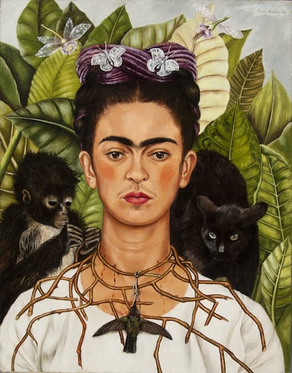 Autorretrato de Frida Kahlo (1940).