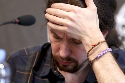 Pablo Iglesias, el 30 de abril.