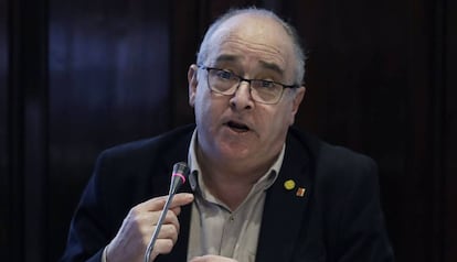 El consejero de Educación, Josep Bargalló.