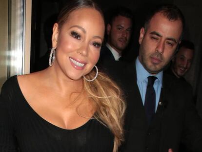 Mariah Carey, el 27 de mayo en Londres.