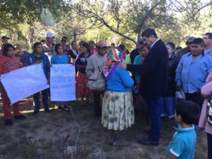 Funeral de Julián Carrillo en Baborigame, Chihuahua.