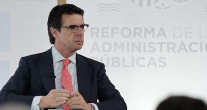 El ministro de Industria, Energ&iacute;a y Turismo, Jos&eacute; Manuel Soria.