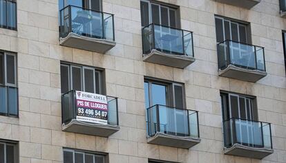 Vivienda en alquiler en Barcelona.