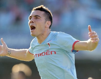 Aspas, uno de los héroes del ascenso del Celta la campaña pasada