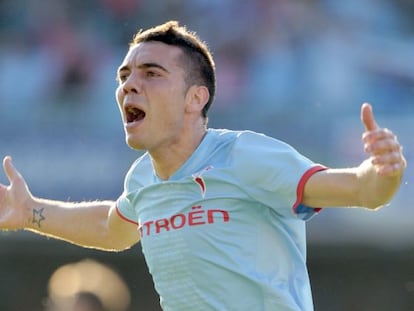 Aspas, uno de los héroes del ascenso del Celta la campaña pasada
