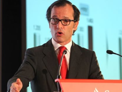 Javier Mar&iacute;n, exconsejero delegado del grupo Santander, en una foto de 2014.