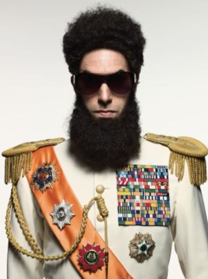 Tyrannical turn: Sacha Baron Cohen stars in 'The Dictator.'