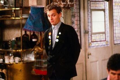 Rik Mayall, en 'The young ones'