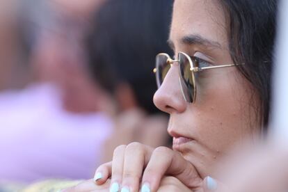 Victoria Federica de Marichalar en la reinaguración de la plaza de toros de Málaga, en agosto de 2019.