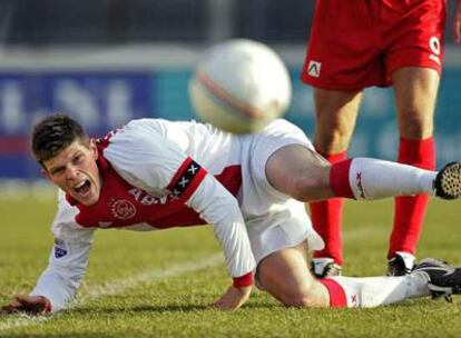 Huntelaar, en un partido del Ajax contra el Excelsior en la temporada pasada.