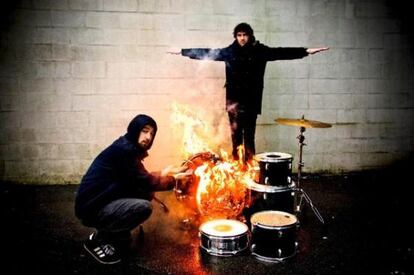 Japandroids actúan el viernes en Madrid y el sábado en Barcelona.