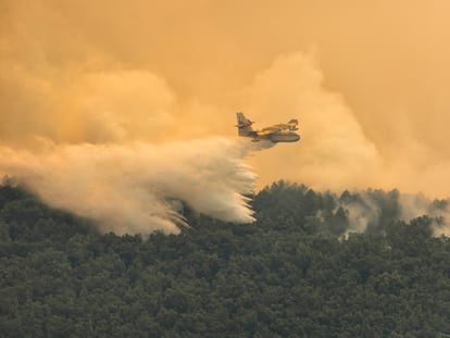 Las impresionantes imágenes de los incendios activos en España