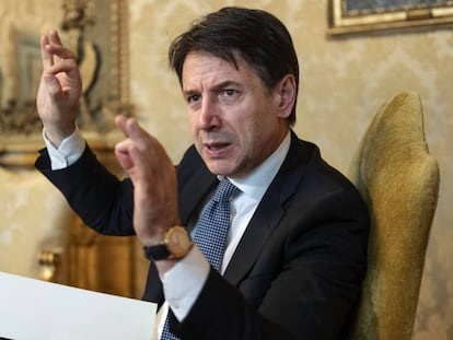 El primer ministro de Italia, Giuseppe Conte. / ANTONELLO NUSCA