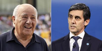 Amancio Ortega y José María Álvarez-Pallete.