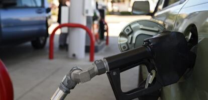 Surtidor de una gasolinera.