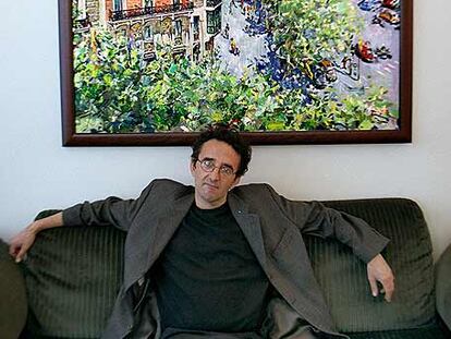 Roberto Bolaño, fotografiado en Barcelona en 2001.