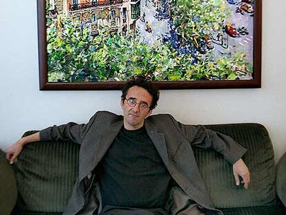 Roberto Bolaño, fotografiado en Barcelona en 2001.