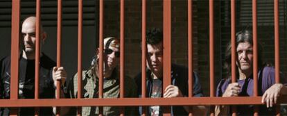 La banda de rock Barricada. Desde la izquierda, Ibon Sagarna, Enrique Villarreal <i>El Drogas,</i> Alfredo Piedrafita y Javier Hernández.