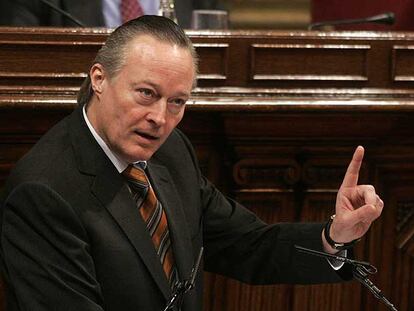 Josep Piqué, durante una intervención en el Parlamento de Cataluña.