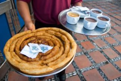 La famosa churrería Ramón.