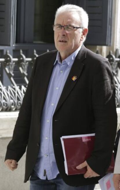 El coordinador federal de IU, Cayo Lara.