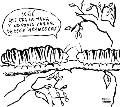 Viñeta de Flavita Banana del 12 de abril de 2025