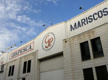 Sede de la importadora de marisco Grapesca en Valencia.