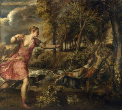 'La muerte de Acteón' (c.1559-1575), de Tiziano.