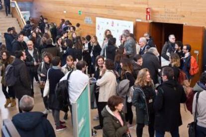 Asistentes al evento del Club de Creativos en el Kursaal