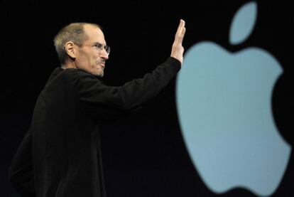 Steve Jobs, en una conferencia en San Francisco en junio.