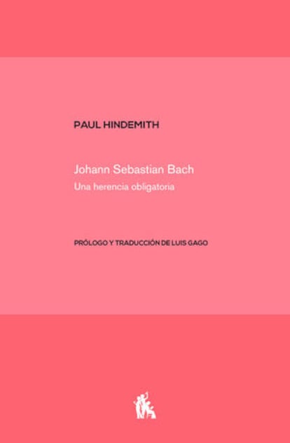 Cubierta de 'Bach', de Hindemith