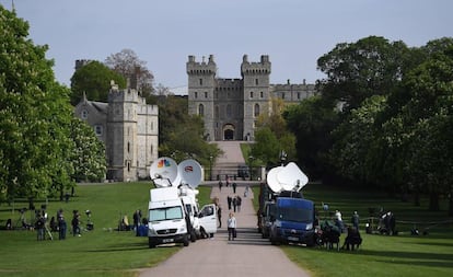 La presentación del bebé de los duques de Sussex se ha retransmitido en directo y también estuvo presente la televisión de Estados Unidos por expreso deseo de Meghan Markle.