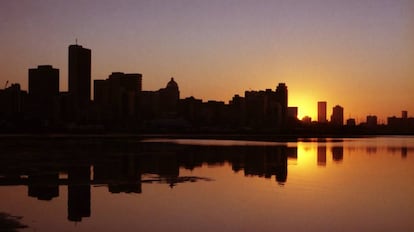 Amanecer en Durban