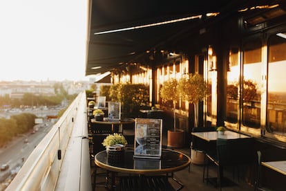 La azotea del hotel Only You, en Atocha, en una imagen cedida.